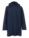 K-way Thomal Bonded Padded Down Jacket In Blue