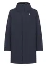 K-way Thomas Warm Ottoman Down Jacket In Blue