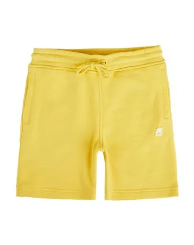 K-way Toddler Boy Shorts & Bermuda Shorts Yellow Size 6 Cotton In Yellow