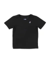 K-way Babies'  Toddler Boy T-shirt Black Size 6 Cotton