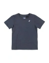 K-way Babies'  Toddler Boy T-shirt Midnight Blue Size 3 Cotton