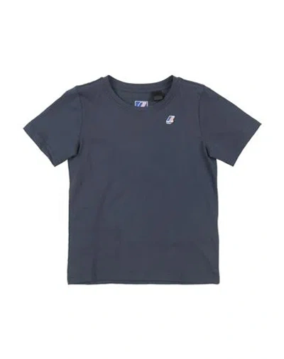 K-way Babies'  Toddler Boy T-shirt Midnight Blue Size 3 Cotton