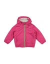 K-way Toddler Girl Jacket Fuchsia Size 3 Polyamide In Pink