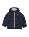 K-way Babies'  Toddler Girl Jacket Midnight Blue Size 3 Polyamide