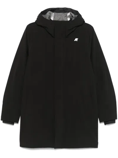 K-way Tommy Bonded Raincoat In Black