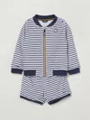 K-way Sponge Outfit White/cobalt Blue Striped