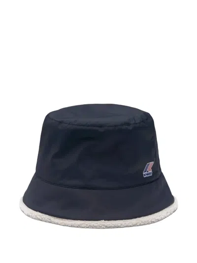 K-way Trim-detail Bucket Hat In Blue