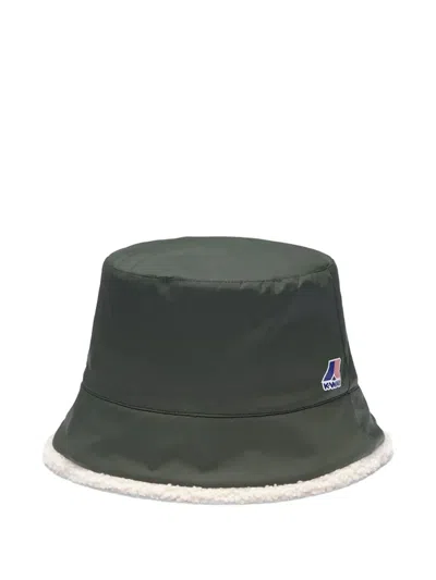 K-way Trim-detail Bucket Hat In Green