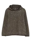 K-way Trim-detail Hoodie In Brown