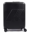 K-way Logo-detail Wheeled Suitcase In Black