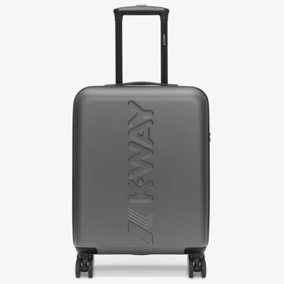K-way Trolley Small In Metallic Grey
