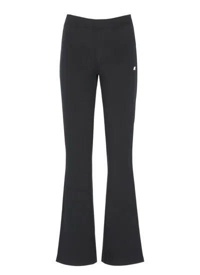 K-way Trousers In Black