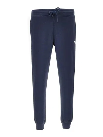 K-way Trousers In Blue