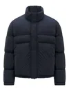 K-way Tuill Thermo Microfiber Down Jacket In Blue