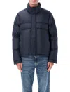 K-way Tuill Thermo Microfiber Down Jacket In Blue