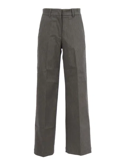 K-WAY TYANNE DENIM-LIKE CHINO PANTS