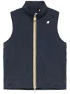 K-way Blue 'valen' Vest In Blue