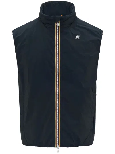 K-way Valen Plain Warm Clothing In Blue