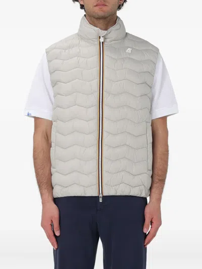 K-WAY VALEN QUILTED ZIPPED GILET