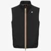 K-way Technical Fabric Jacket With Removable Hood