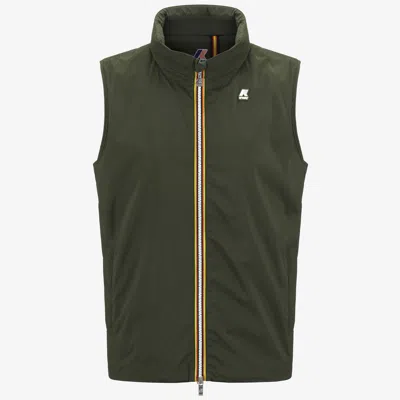 K-way Valen Stretch Nylon Jersey In Green