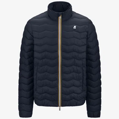K-way Valentine Quilted Warm In Blue