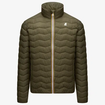 K-way Valentine Quilted Warm In Green