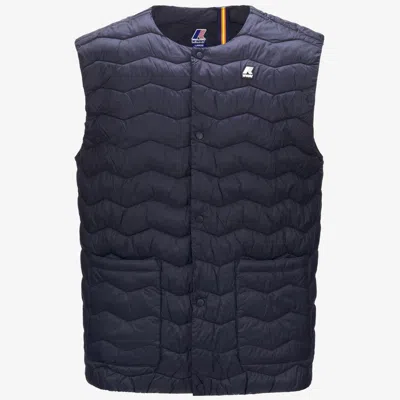 K-way Valty Quilted Warm In Blue
