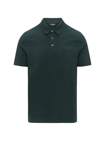 K-way Vanoine Polo Shirt In Green