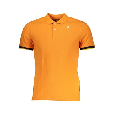 K-way Vibrant Orange Contrast Detail Polo