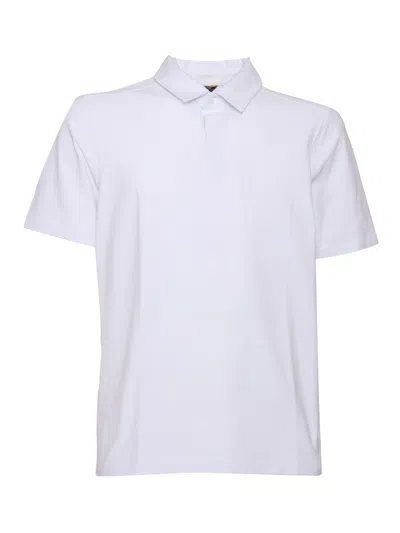K-way Vincelle Ice Cotton Polo In White