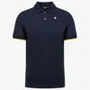 K-way Polo Vincelle Light Stretch Blu
