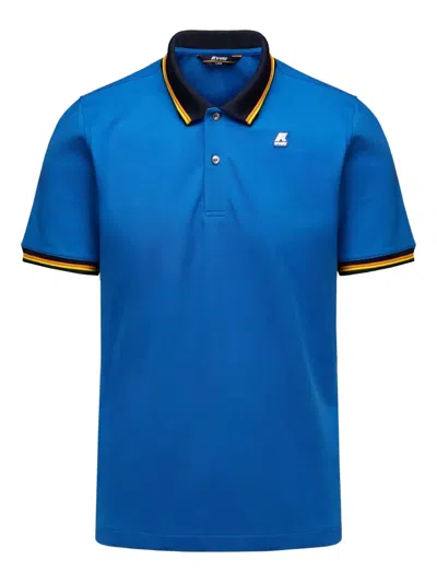 K-way Vincent Polo Shirt In Blue