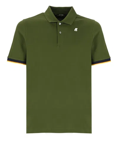 K-way Vincent Polo Shirt In Green