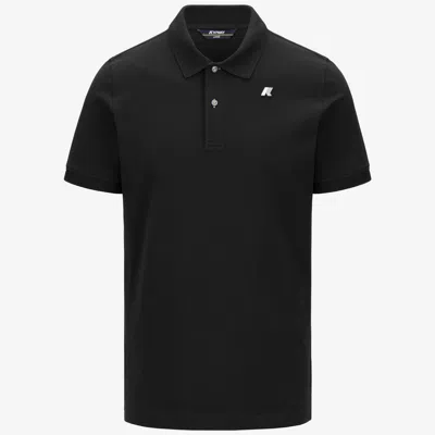 K-way Vinnie Pique Slim In Black
