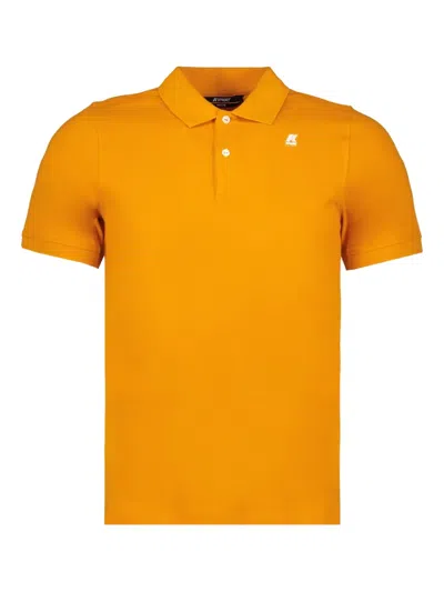 K-WAY VINNIE TWO-BUTTON LOGO POLO SHIRT