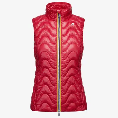 K-way Viole Quilted Warm In Red