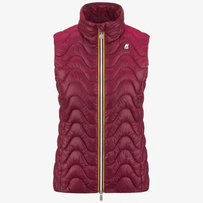 K-way Viole Quilted Warm In Red
