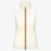 K-way Chic Sleeveless Zip Jacket With Contrast Details