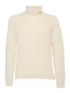 K-way Virgil Merino Sweater In White