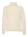 K-way Virgil Merino Sweater In White