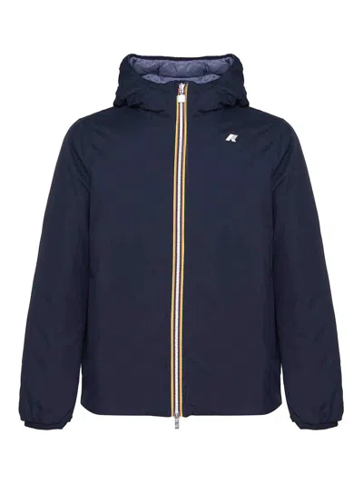 K-WAY WATER-REPELLENT WATERPROOF FABRIC JACKET