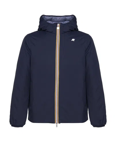 K-WAY WATER-REPELLENT WATERPROOF FABRIC JACKET