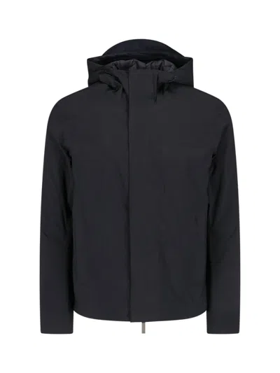 K-way Waterproof Jacket In Black  