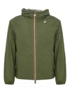 K-way Jake Plus.2 Reversible Jacket Jacket In Beige