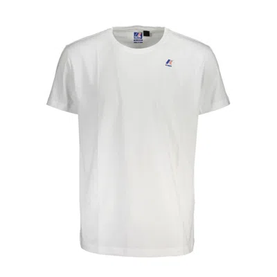 K-way White Cotton Men T-shirt