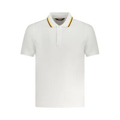 K-way White Cotton Polo Shirt