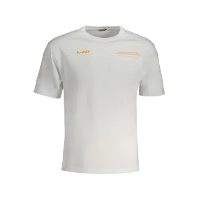 K-way White Cotton T-shirt