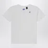 K-way White Edouard T-shirt In Cotton In White