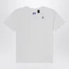 K-way White Edouard T-shirt In Cotton